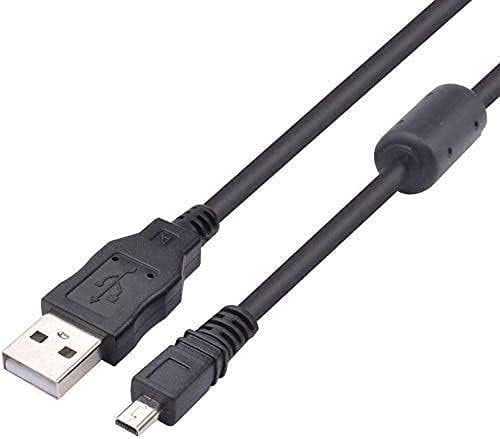 UC-E6 Cable USB de datos para cámara de fotos de repuesto UC-E16 Cable de transferencia UC-E17 compatible con cámara digital Nikon DSLR D750 D5300 D3200 Coolpix L340 L32 A10 P520 S6000 (1m/negro)