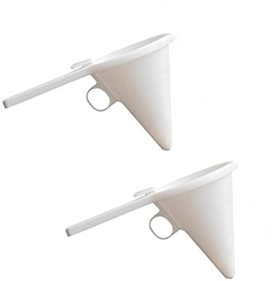 Angoily 2 Pièces Piston Entonnoir Cuisson Entonnoir Pliable Entonnoirs Chocolat Entonnoir avec Support pour La Cuisson Gâteau Décoration Fournitures De Cuisine