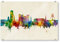 artboxONE Acrylglasbild 60x40 cm Städte Bochum Germany Skyline Urban Bild hinter Acrylglas - Bild Bochum bunt City