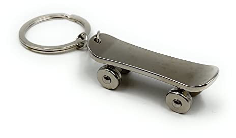 H-Customs Skateboard Rollbrett Skater Schlüsselanhänger Anhänger