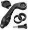 TUSITA Flush Out Front Mount Compatible with Garmin Edge GPS Bike Computer,Quarter-turn to friction flange mount adapter Included