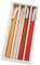 Gedengni Spitzkerzen 24cm Kerzenhalter Orange Farbverlauf Spitzkerzen Taper Candles Long Candlesticks - duftende Kerze lange Kerzenständer für Abendessen Dekoration