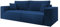 Selsey Sofa Schlafsofa Couch Mit Stauraum Schlaffunktion Pflegeleicht Polyurethanschaum Kordsamt Weich Dunkelblau Farese