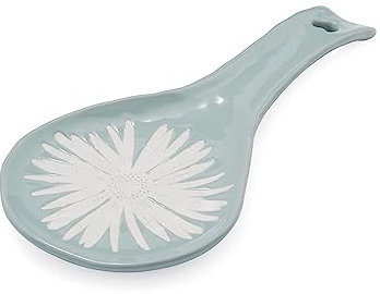 Cooksmart British Designed Large Spoon Rest | Spoon Rests for All Type of Spoons | Kitchen Spoon Rest for All Types of Kitchens - Homestead