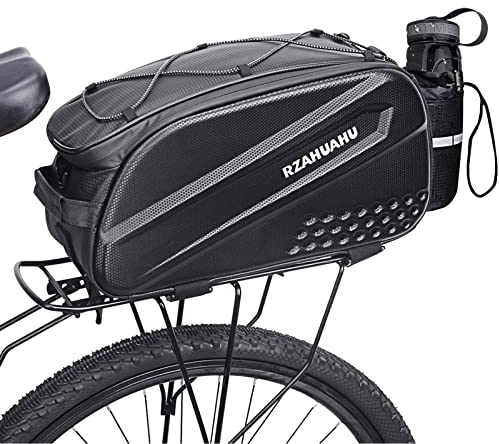 ZOOQUE Sacoche Velo Porte Bagage Arriere,Sacoche de Vélo 10L Étanche Sac Porte Vélos Latéraux pour Vélos Cyclisme VTT Vélos de Route,avec Protection Contre la Pluie Amovible Rapidement