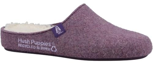 Hush Puppies Female The Good Slipper, Purple, 7