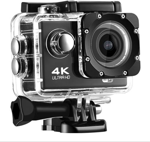 Sorreshop S.R.L.S Fotocamera Subacquea 4K Ultra HD WIFI Videocamera Action Cam Impermeabile 12MP con Telecomando