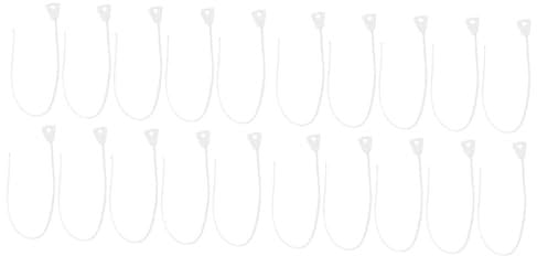 Gadpiparty 20 Stück T8-Leuchtkasten-Linie Für Zuhause Lichtschlauch Verbindungsleitungen Lichtschlauch-Verbindungsdraht Lichtschlauch-Verbindungskabel Led-Schlauch-Zubehör Pvc-Weißer