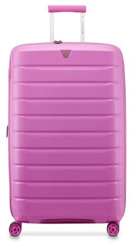 RONCATO B-FLYING Valigia Trolley Grande Espandibile 4 Ruote 78x50x30/35 cm Rigida con Chiusura TSA - PINK