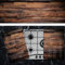 Pannello Copri Piano Cottura Induzione Fornelli Piastra Tagliere | Legno Antico | 52x60 cm | per 4 Fuochi | da Cucina | in Vetro Temprato | 2 Pezzi
