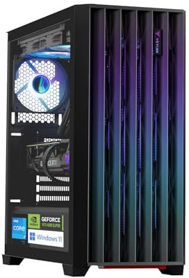 YEYIAN PC Gaming de Alto Rendimiento | Intel Core i7 14700KF | 32GB RAM DDR5 6000MHz RGB | Nvidia GeForce RTX 4080 Super | 2TB SSD Gen 4 Gamer | Ideal para Juegos, AI y Esports | Win 11 Pro