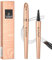 Landrain 3D Augenbrauenstift Wasserfest, Liquid Lang Anhaltend Wischfest Microblading Augenbrauenstift, Schwarz