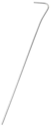 vidaXL Zeltheringe 25 STK. 23 cm Ø3 mm Verzinkter Stahl