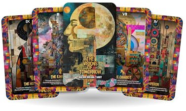 The Visions of Tomorrow Tarot – Major Arcana – eine Feier von Potential, Innovation und der kosmischen Muster unseres Schicksals