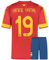 Spanien Trikot Set Yamal – Kinder und Erwachsene - Jungen - Fußball Trikot - Fussball Geschenke - Sport t Shirt - Sportbekleidung - Größe 140