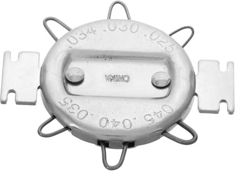 ABOOFAN Präzisions Zündkerzen Abstandslehre Metall Klein 0,64-1,14mm Für Motorrad Und Kfz Multifunktionales Messwerkzeug Zur Genauen Spalteinstellung