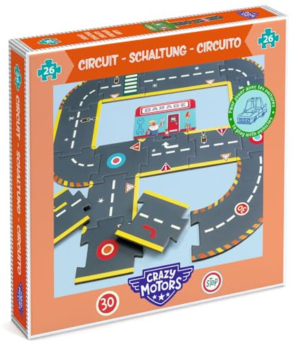 Djeco Puzzle Circuit - Lernspielzeug - 26 Teile