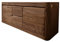 MASSIVMOEBEL24.DE Toronto TV-Board 147x40x58 Sheesham/Palisander, Farbe:Dunkelbraun gebeizt, Größe:147x40x58 cm (BxTxH)