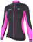 FDX Womens Thermodream Cycling Jersey Full Sleeve Thermal Roubaix Cycling Jacket (Black/Pink, Large)