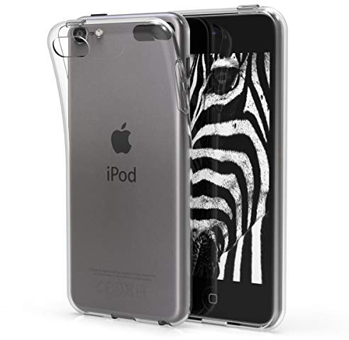 kwmobile Hülle kompatibel mit Apple iPod Touch 6G / 7G (6. und 7.Generation) - Silikon Backcover Schutzhülle - Cover Case in Transparent