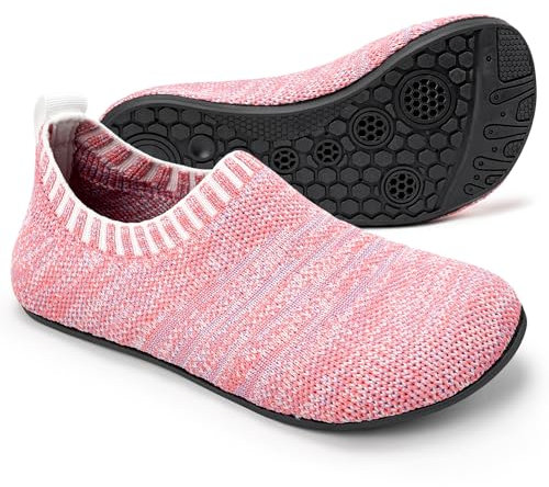 Sosenfer Kinder Hausschuhe Jungen mädchen Anti-Rutsch Sohle Kleinkinder Schuhe Baby Slipper Unisex-FEN-22