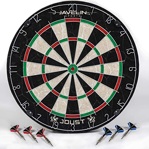 EastPoint Sports Uni – Erwachsene Joust Bristle Dartscheibe Set, Schwarz