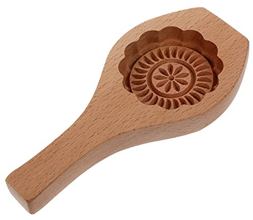 Wooden Moon Cake Mould Chinese Traditional Pastry Molds 3D Press Mooncake Mold for Biscuit Chocolate Pie