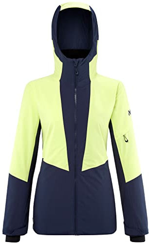 Millet - Murren JKT W - Damen-Skijacke - Wasser- und winddichte Membran - Ski, Langlauf - Gelb/Blau