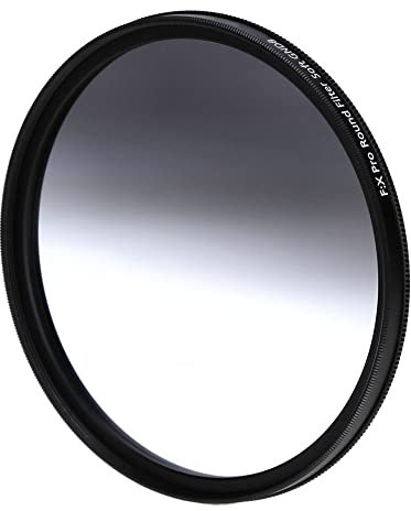 Rollei F:X Pro Grauverlaufs-Rundfilter Soft GND 8 Schraub-Filter mit drehbarem Ring zur Einstellung des Verlaufs entlang der Drehachse Ideal für die Landschafts- und Architektur-Fotografie (77 mm)