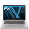 atFoliX Schutzfolie kompatibel mit Lenovo IdeaPad 3i Gen 6 17 Inch Folie, ultraklare FX Displayschutzfolie (2X)