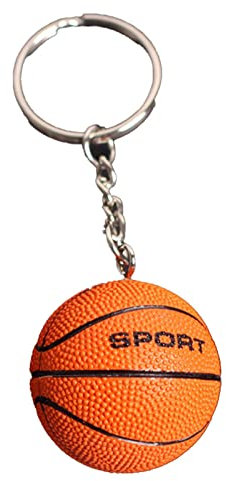 Yusheng Sport Schlüsselanhänger Basketball Schlüsselanhänger Volleyball Geformte Schlüsselbund Schlüsselring Rucksack Anhänger Sport Par Gefälligkeiten