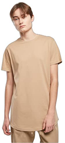 Urban Classics Herren Shaped Long Tee unionbeige, XXL
