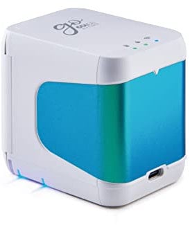 Colop e-Mark go, kompakter tragbarer Drucker, mobiles Beschriftungsgerät, vollfarbige Abdrucke auf saugenden Oberflächen, kostenlose App, weiß, 73,5 x 54,5 x 63,5 mm