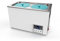 LAB FISH Bain Marie Thermostaté Numérique de Laboratoire Capacité 6L Chauffage Doublure en Acier Inoxydable 2 Ouvertures