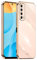 EASSGU Galvanisierter Rahmen Handyhülle für Huawei P Smart 2021 (6.67 Inches), Weiche TPU Silikon Schutzhülle - Rosa