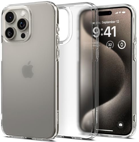 Spigen Ultra Hybrid Case Compatible with iPhone 15 Pro Max - Frost White