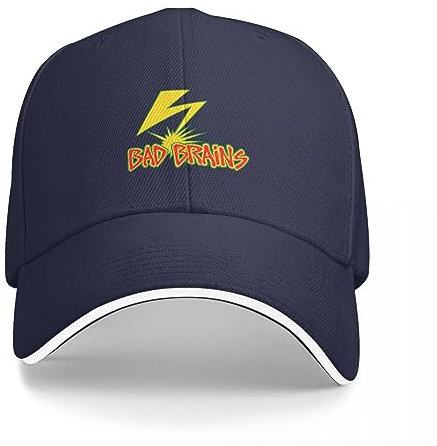 Basecap Bad Brains Merchandise Baseballmütze Visier Thermovisier Golfhut Mann Luxus Männer Mützen Damen