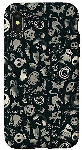 Disney The Nightmare Before Christmas Black Case for iPhone X/XS