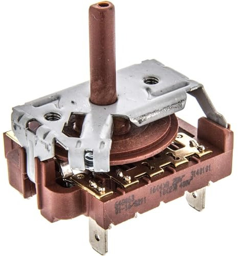 CABLEPELADO Conmutador de Horno de 4 Posiciones, Selector de horno 4 posiciones, Código Original 640463, Compatible con Teka, Apto para modelos HC495 HI435 HI535 HM535 entre otros, 4 posiciones