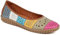 Flat Leather Ballerina Shoes - Multi Size 6