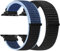 enkic Nylon Armband Kompatibel mit Apple Watch Armband 49mm 46mm 45mm 44mm 42mm 41mm 40mm 38mm Damen Herren, 2 Stück Ersatz Sport Uhrenarmband für iWatch Series 10 9 8 7 6 5 4 3 2 1 SE Ultra 2 Ultra