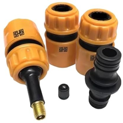 Aquadrainer Deluxe Das Original, Entwässerungssystem für Camping, Hobby, Haus und Garten (ABS Kunststoff) *Für Schlauchleitungssysteme ab Ø14mm*