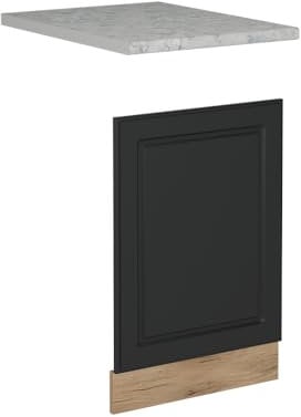Vicco Frontal para lavavajillas R-Line, Antracita casa de Campo, 45 cm, ET Mármol