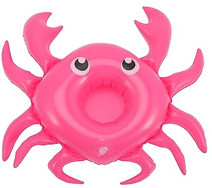 Supvox 4 Stücke Aufblasbare Getränkehalter Pool Schwimmende Getränkehalter Cartoon Getränkehalter Für Pool-Party