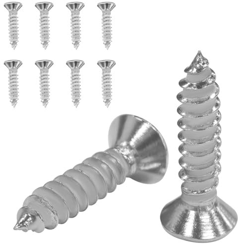 FixIdea Standard Pool Skimmer Screws Kit 10 Pack for Hayward Pool Skimmer Replacement for Above Ground Pools SPX1091G SP1091LX