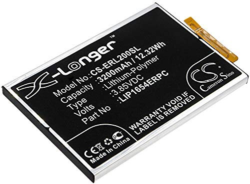 Cameron Sino AQQXING Wiederaufladbarer Akku für H3113, H3311, H4113, SM12, SM32, XA2, Xperia L2, Xperia L2 TD-LTE, Xperia L3, Xperia XA2 TD-LTE (3200 mAh) 1309-2682, LIP1654ERPC, SNYSK84