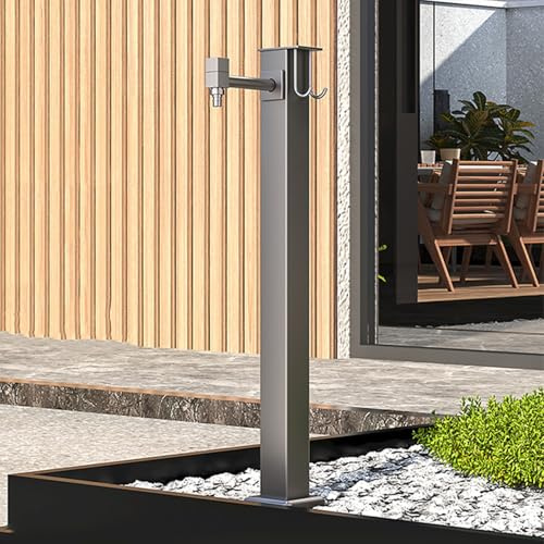 Rubinetto da giardino in acciaio inox – erogatore d'acqua da esterno antigelo per irrigazione facile