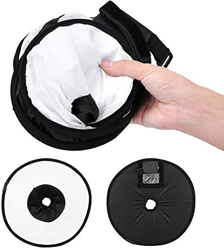 KIMISS MagMod Compatible Universal Round Foldable Diffuser Softbox Shoot Macro Flash Light Lamp Hood | Lightweight Softbox for Flash Accessories