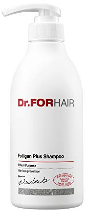 Dr.ForHair Folligen Plus Shampoo für Haarausfall Prevention, 16.9 Unzen (Unisex-Erwachsene)