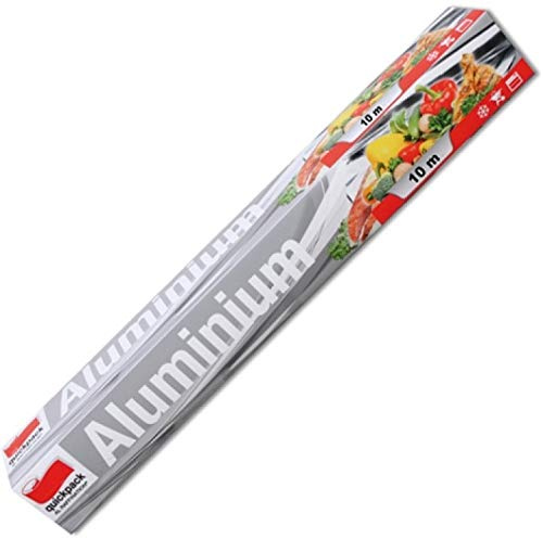 Alufolie 30 cm breit im Karton - 4er Pack (4 x 10 m)
